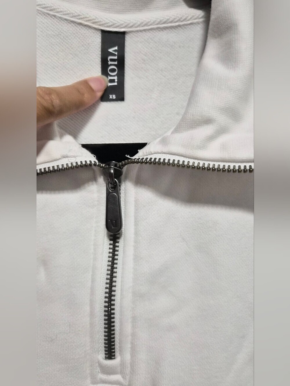 Vuori Sedona Sport Half Zip White Sweater Size XS - Picture 3 of 9